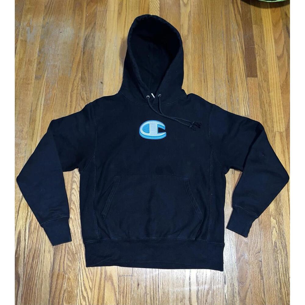 Champion Reverse Weave Soulcycle Unisex Black Hoodie